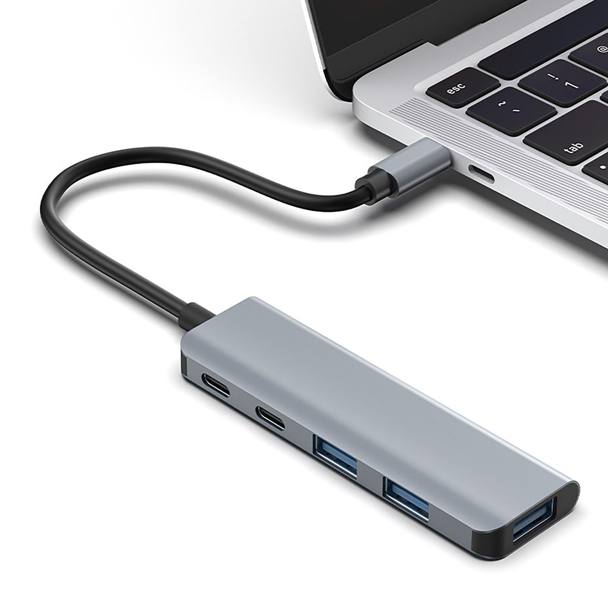 U3HUB-1PD1C3A-M2 5-In-1 USB-C 3A+1C Hub w/ PD | U3HUB-1PD1C3A-M2