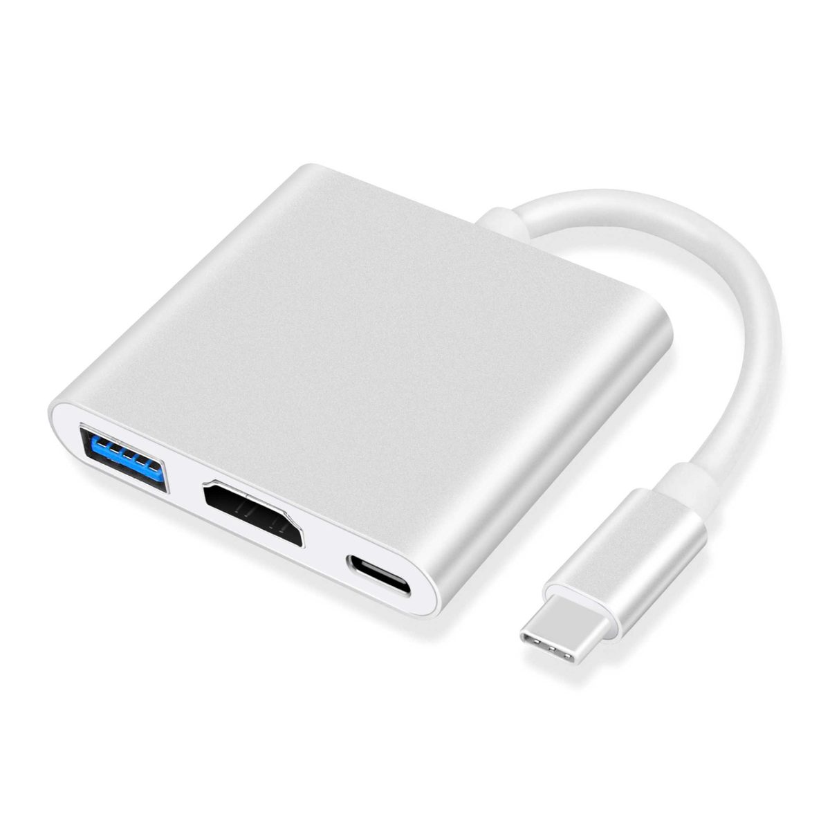 UCHDHUB-M1 | 3-In-1 USB-C Multiport Adapter (USB 3.0, HDMI 4K)