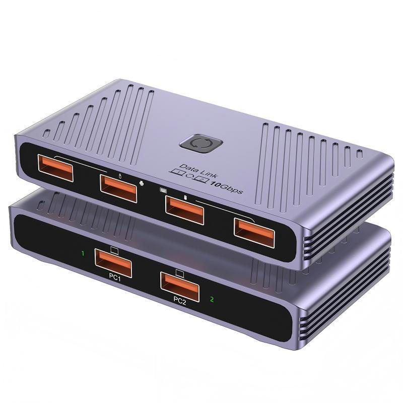USX410G-M1 10Gbps 2-In/4-Out USB-Data Sharing Switch