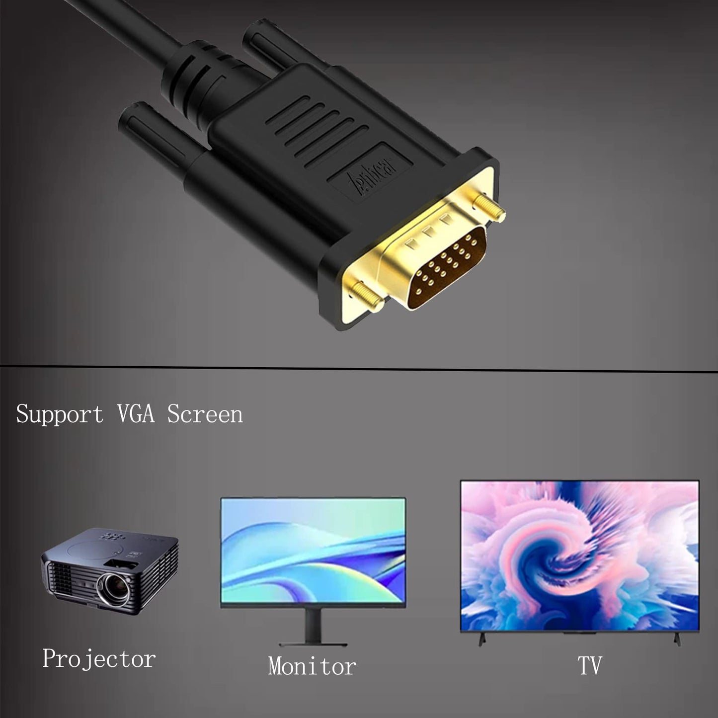 DisplayPort to DVI-D Cable